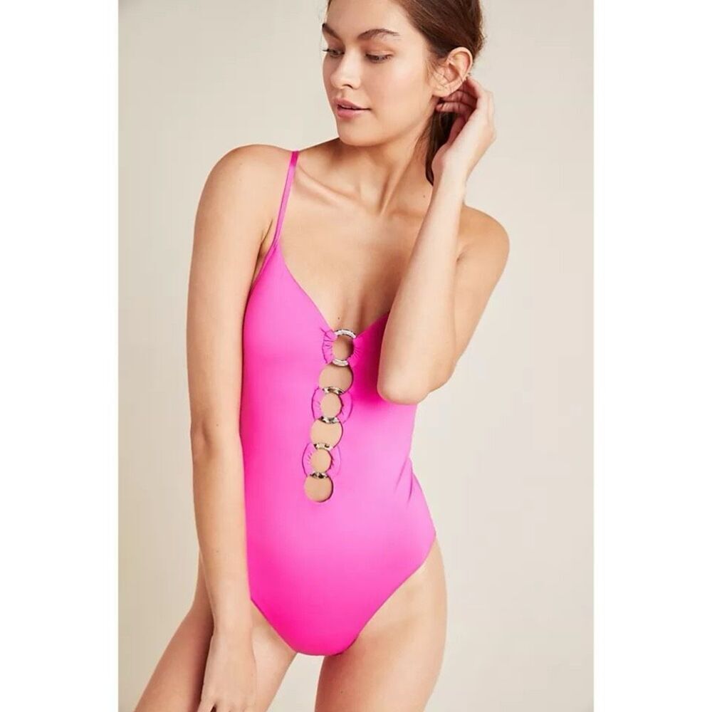 Seafolly Active Ring-Front One-Piece Swimsuit